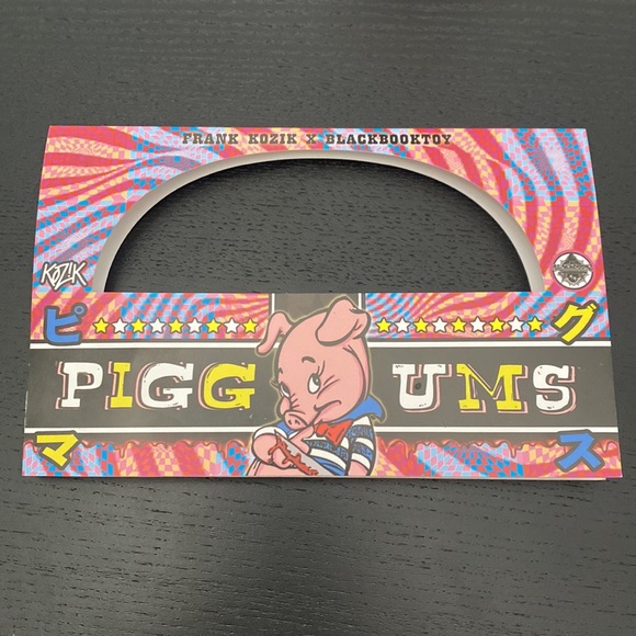‘OG Piggums' by Frank Kozik x Blackbook Rare Toy Figure - Picture 9 of 11